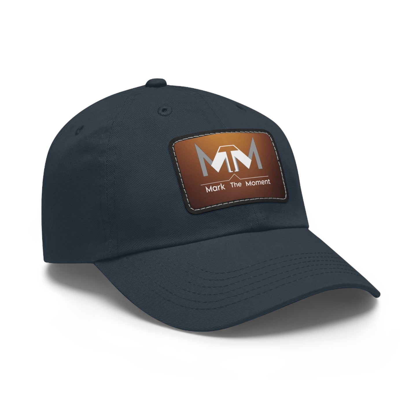 MTM /Dad Hat with Leather Patch (Rectangle)