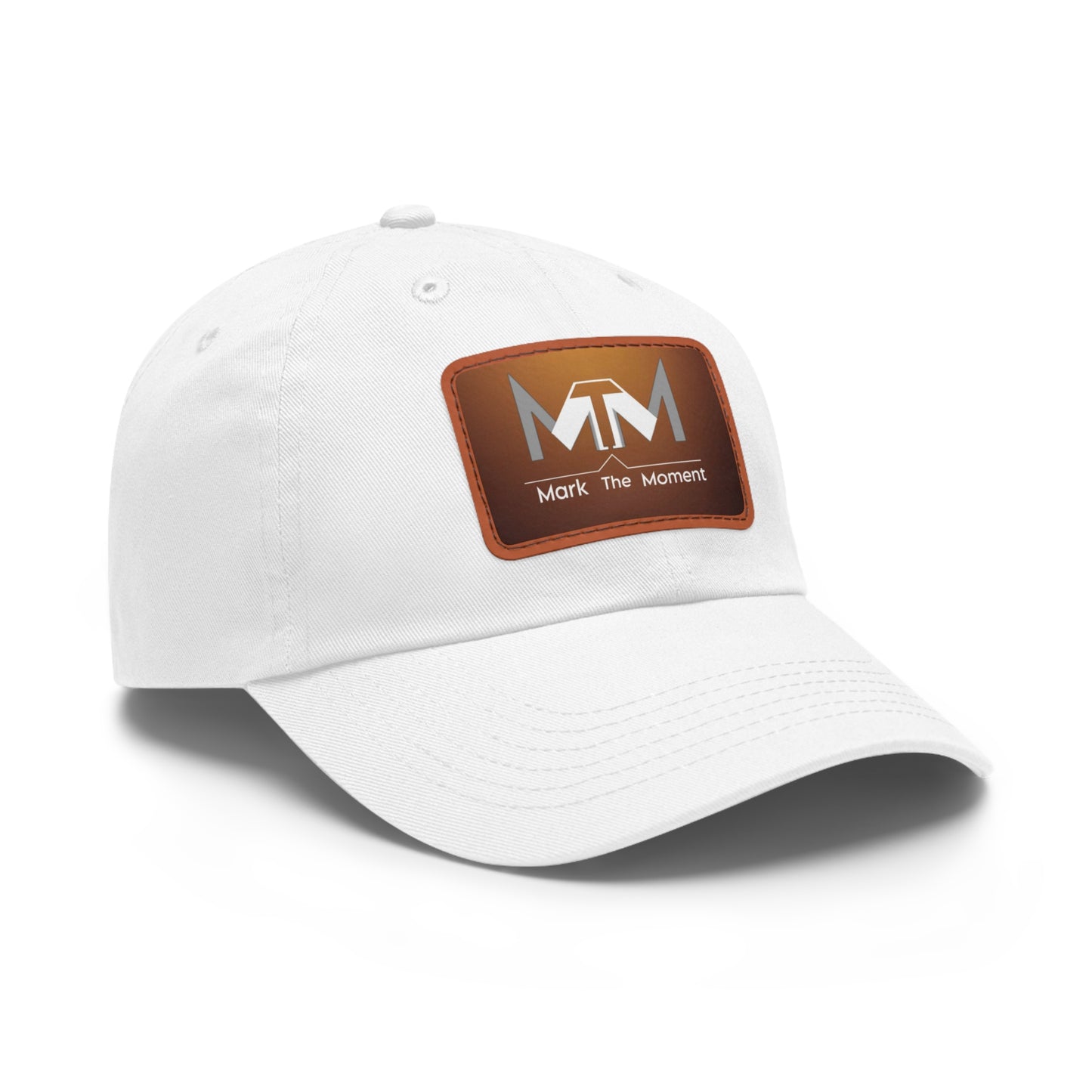 MTM /Dad Hat with Leather Patch (Rectangle)