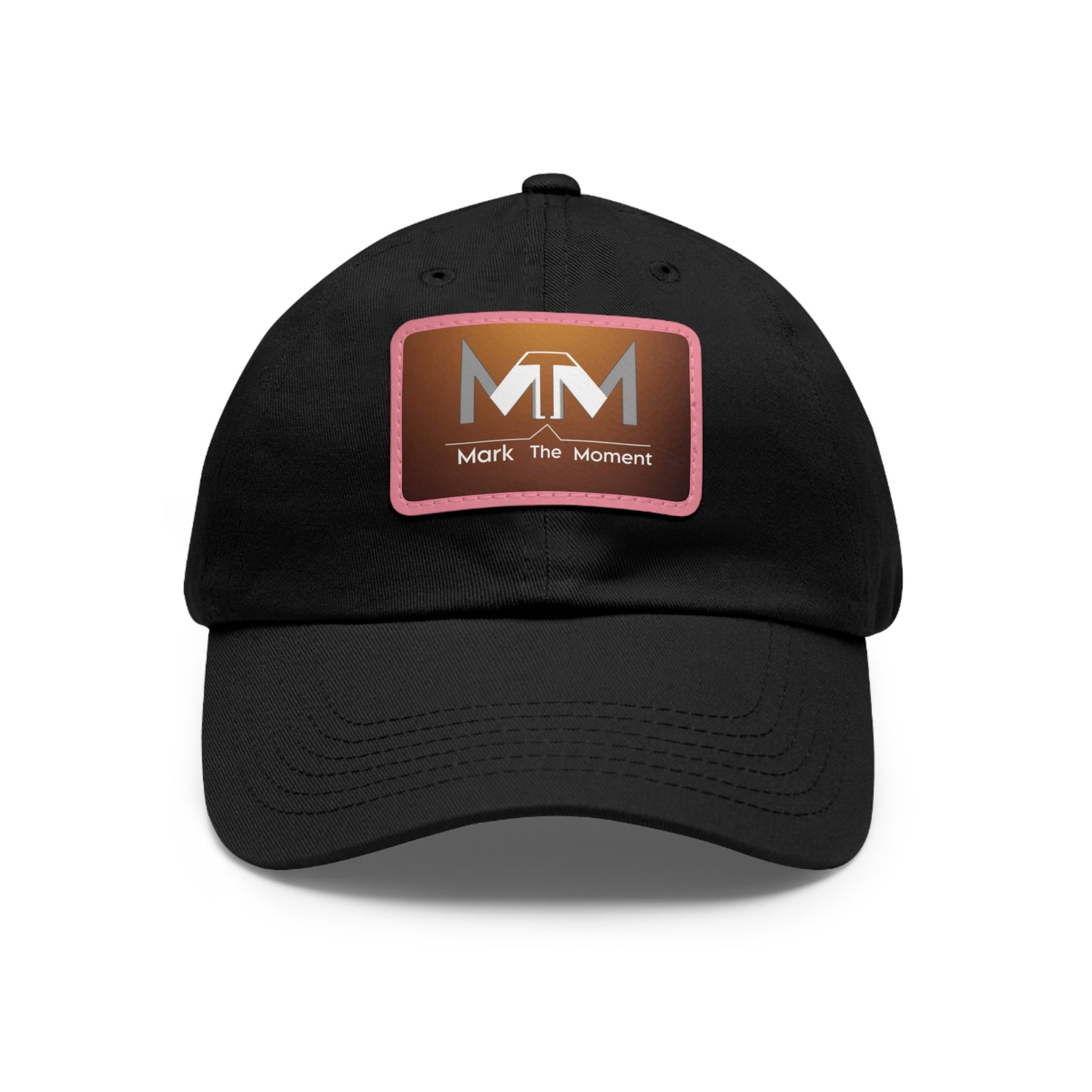 MTM /Dad Hat with Leather Patch (Rectangle)