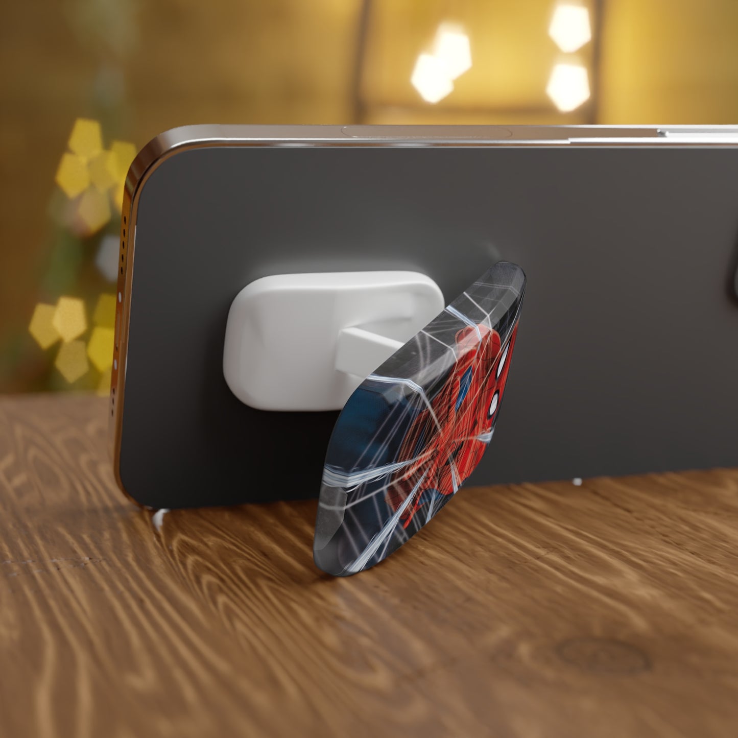 Phone Click-On Grip/ Spider-Man design