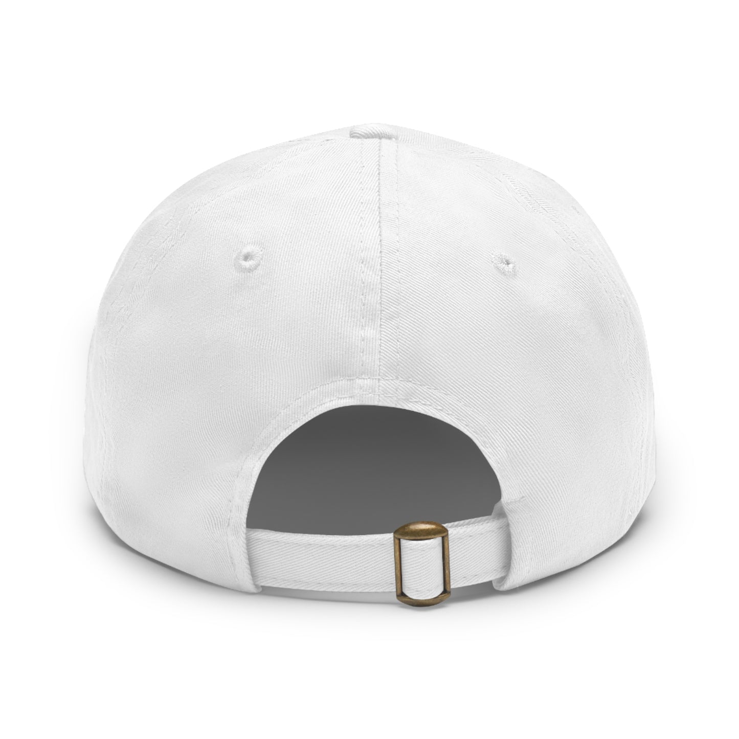 MTM /Dad Hat with Leather Patch (Rectangle)