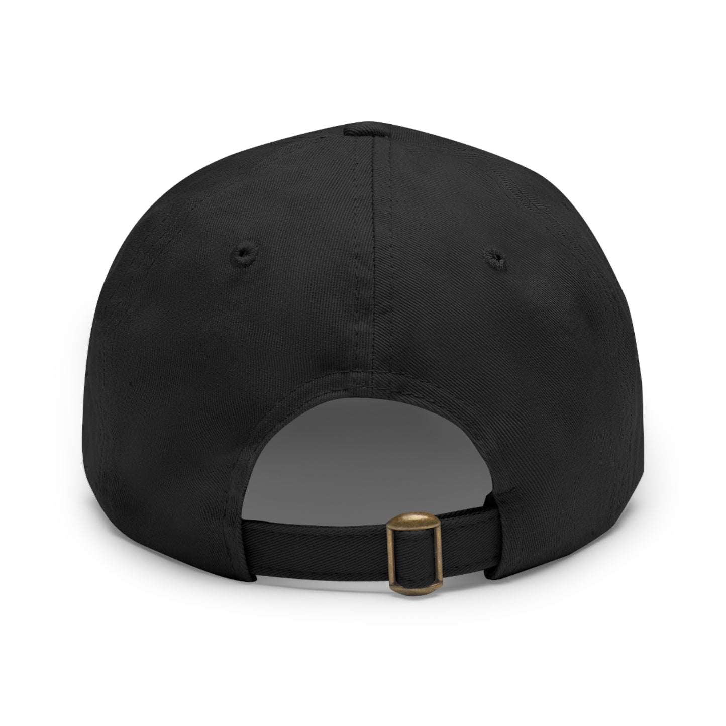 MTM /Dad Hat with Leather Patch (Rectangle)