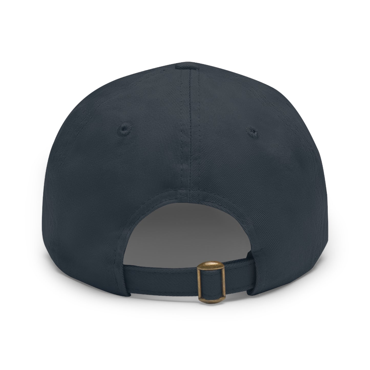 MTM /Dad Hat with Leather Patch (Rectangle)