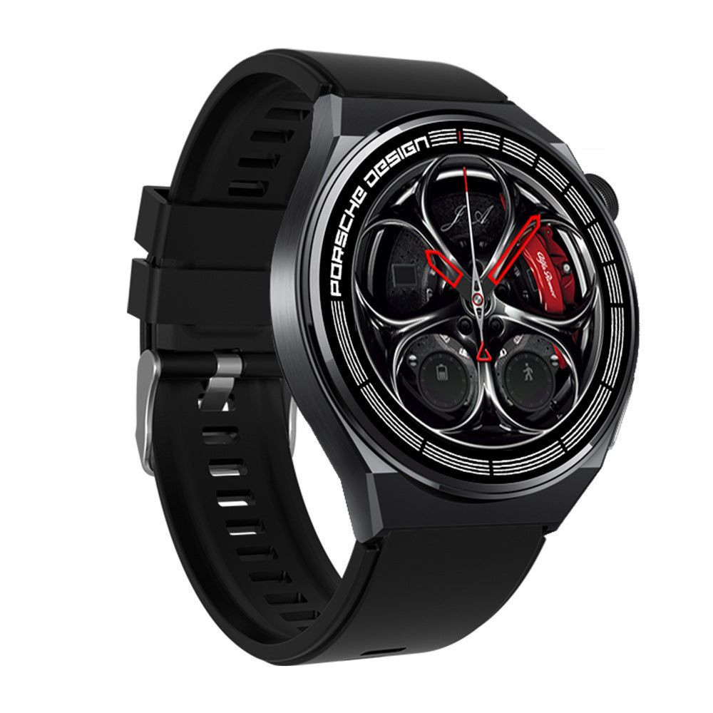 Optimize product title: GT8 Porsche Smart Watch - Bluetooth Call, Heart Rate Monitor, Waterproof Sports Bracelet