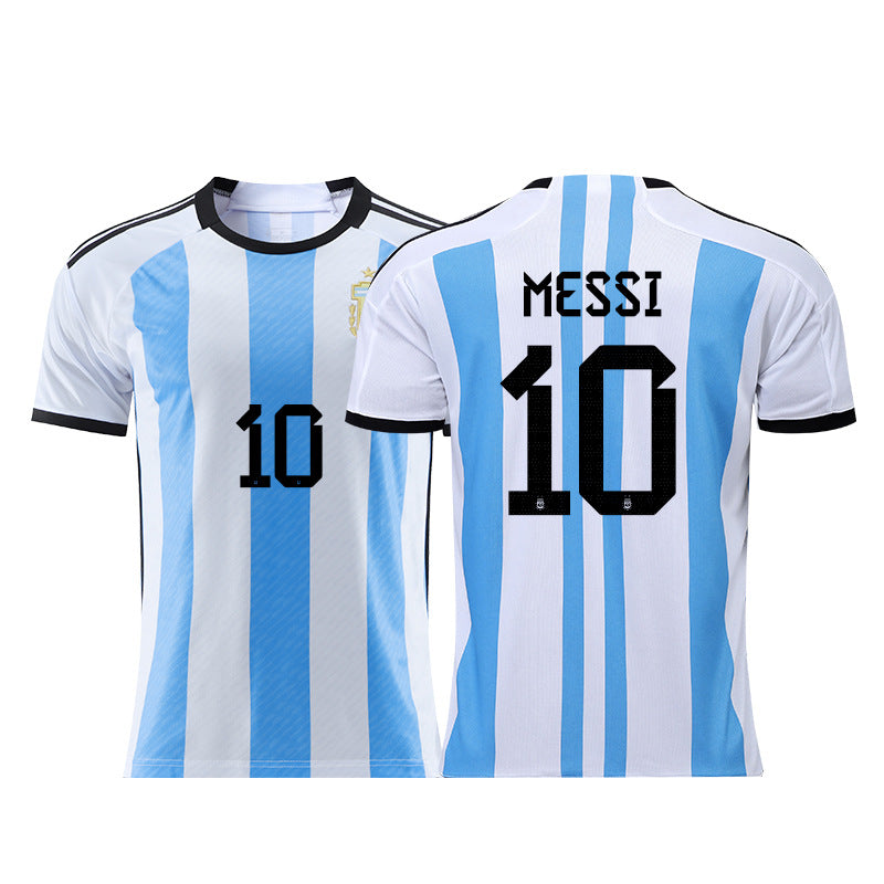 Official 2022 Qatar World Cup National Team Jerseys - Argentina, France, Brazil - Messi Top Soccer Uniform