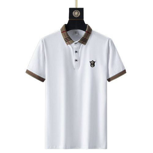 Optimize product title: Men's Embroidered Khaki Polo Shirt for a Stylish Summer Look